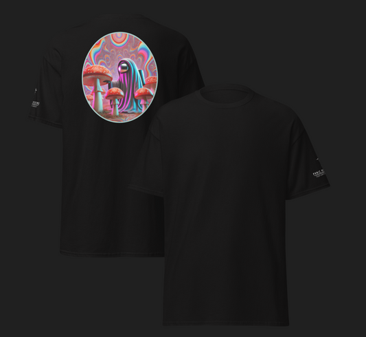 "Trippy Shroom Reaper" Tee by Panic Rev Designs